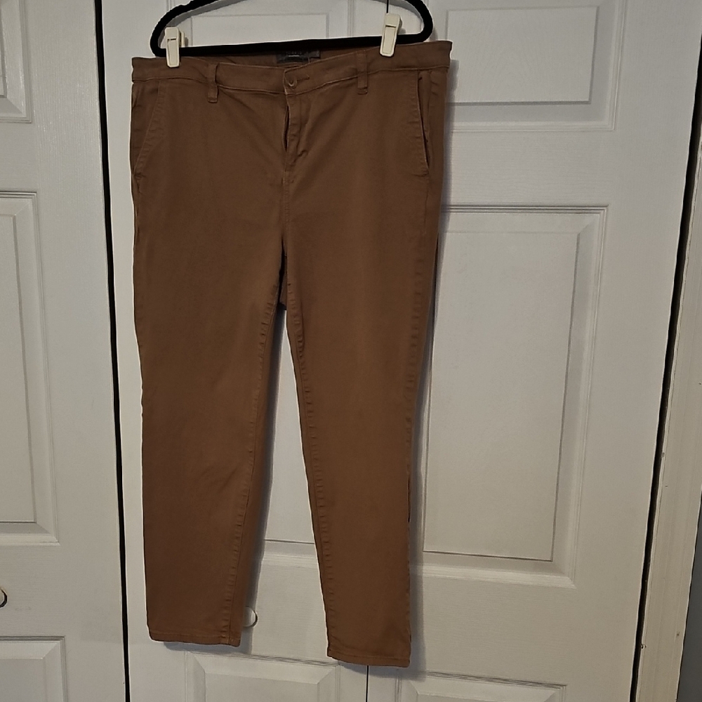 Torrid Women's Tan Straight Leg Pants